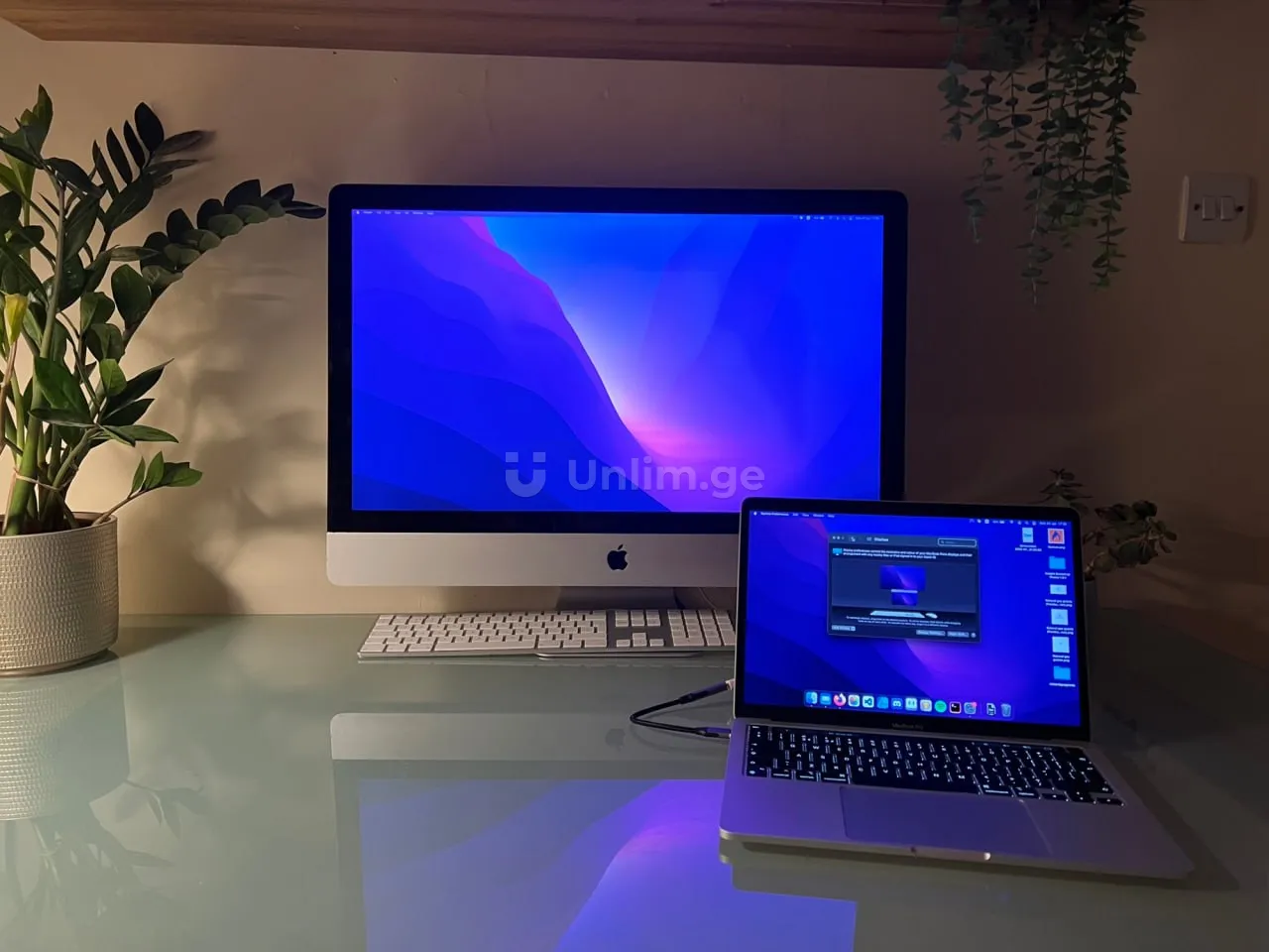 Older iMac 20" 
On Catalina OS, great for
