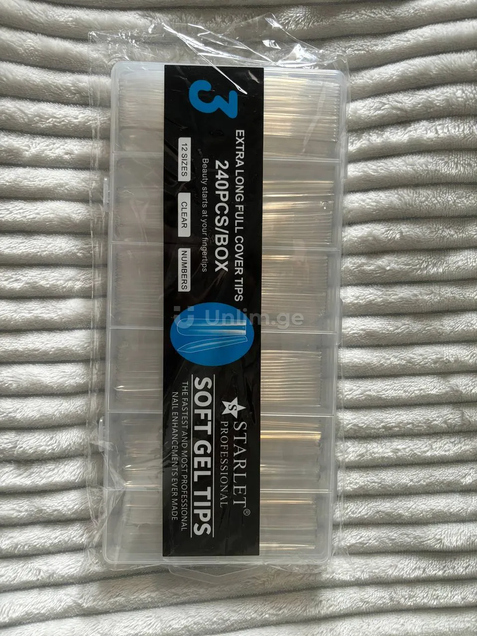 Gel tips for building up 20 GEL