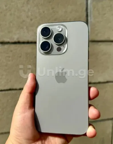 იყიდება iPhone 15 pro 256gb
Natural Titanium

რეგულარული