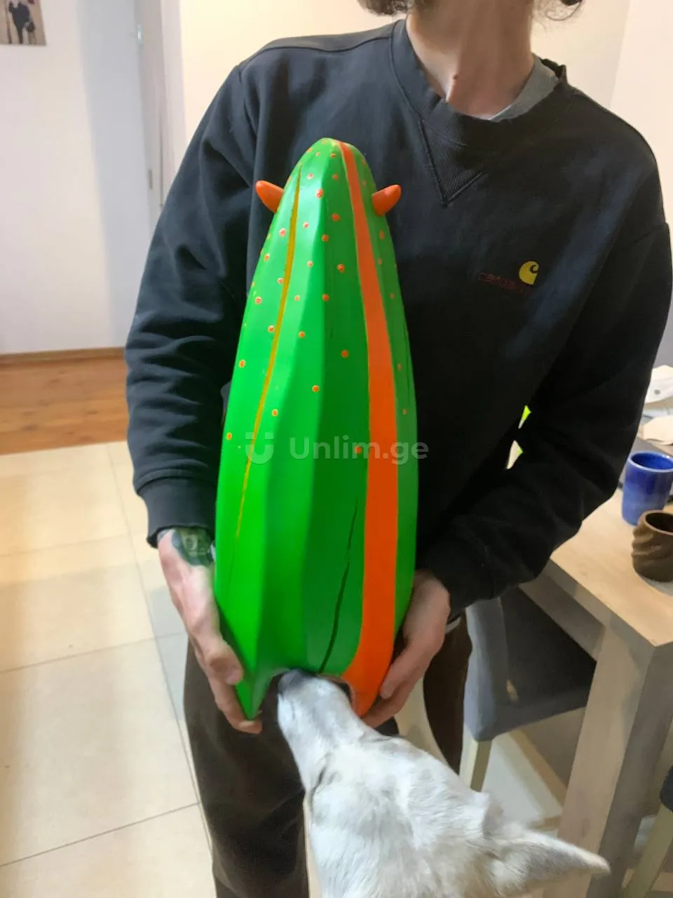Decorative wooden animal 

We will discuss